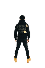 Load image into Gallery viewer, TOUR - BLAQUE VINTAGE 3D PUFFER
