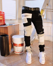 Load image into Gallery viewer, TOUR Patchwork denim
